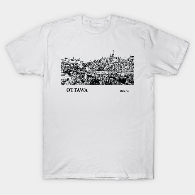 Ottawa - Ontario T-Shirt by Lakeric